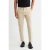 Open Edit Slim Fit Stretch Cotton Chinos In Neutral