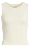 Open Edit Smooth Edit Crewneck Tank In Ivory Dove