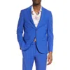 Open Edit Solid Extra Trim Wool Blend Sport Coat In Blue Dazzle