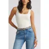 Open Edit Luxe Sculpt Tank In White