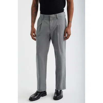 Open Edit Straight Leg Pants In Gray