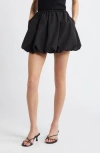 Open Edit Tafetta Bubble Skirt In Black