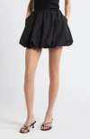 Open Edit Tafetta Bubble Skirt In Black