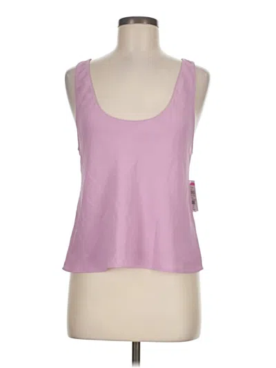 Pre-owned Open Edit Tank Top Pink Halter Neckline Tops