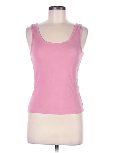 Pre-owned Open Edit Tank Top Pink Sweetheart Neckline Tops