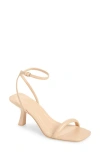 Open Edit Taytum Ankle Strap Sandal In Tan Cream