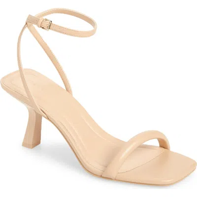 Open Edit Taytum Ankle Strap Sandal In Tan Cream