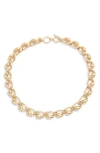 Open Edit Teardrop Chain Toggle Necklace