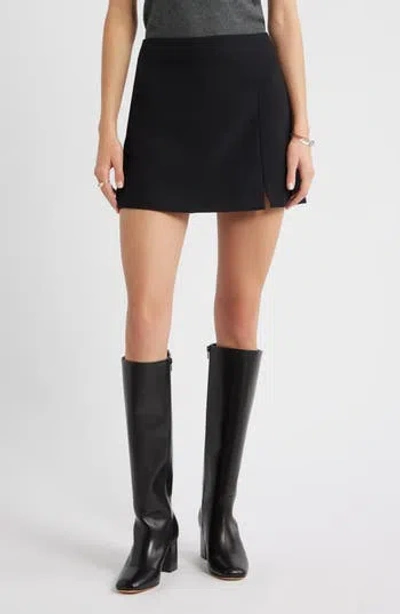 Open Edit The Icon A-line Miniskirt In Black