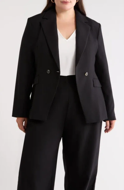 Open Edit The Icon Hourglass Blazer In Black