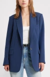 Open Edit The Icon Relaxed Blazer In Blue