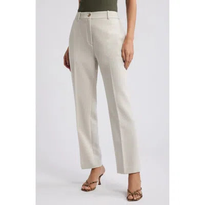 Open Edit The Icon Straight Leg Pants In Beige Pumice