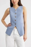 Open Edit The Icon Vest In Blue
