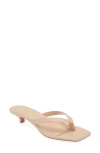 Open Edit Tori Kitten Heel Sandal In Tan Cream