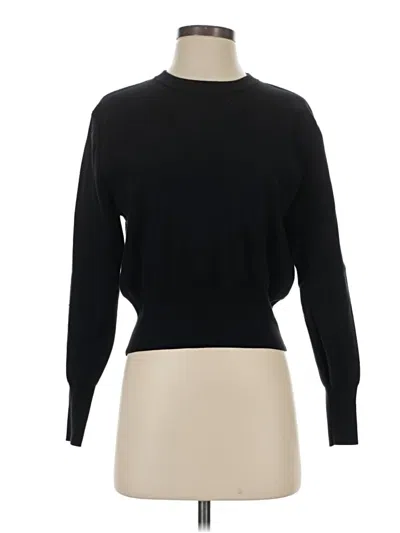 Pre-owned Open Edit Turtleneck Sweater In Black