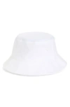 Open Edit Twill Bucket Hat In White