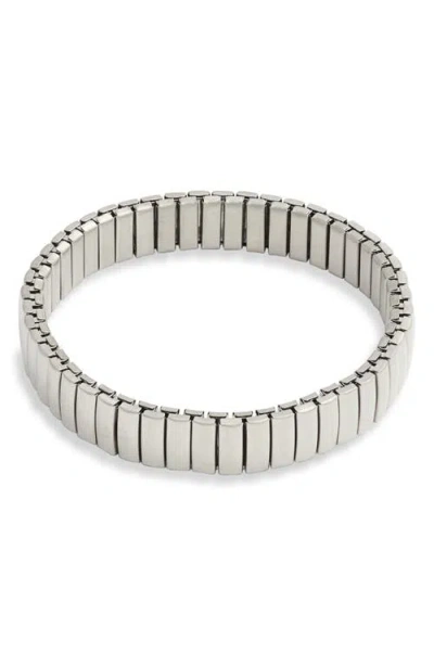 Open Edit Watchband Stretch Bracelet In Metallic