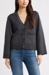 Open Edit Wide Sleeve Cardigan In Multi