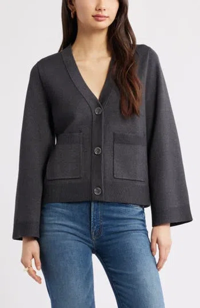 Open Edit Wide Sleeve Cardigan In Multi