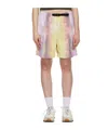 Open Yy Beach Shorts In Multi