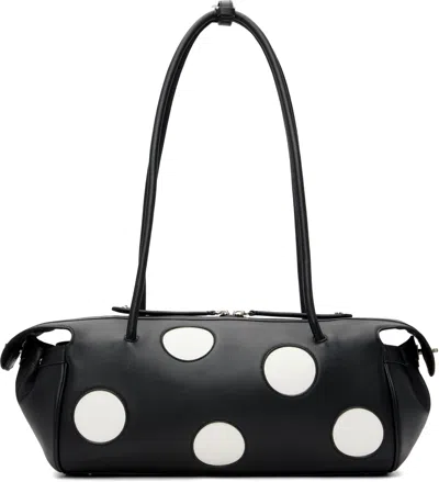 Open Yy Black Dotted Corgi Bag