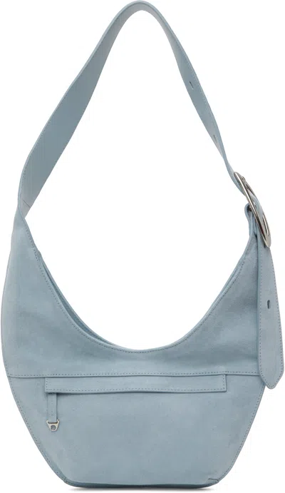 Open Yy Blue Curve Crossbody Bag