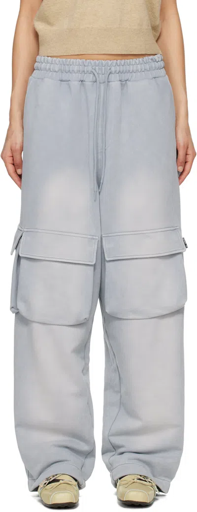 Open Yy Blue Washed Pocket Lounge Pants