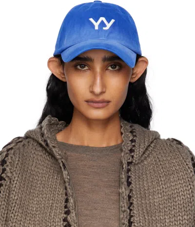 Open Yy Blue 'yy' Gradient Ball Cap