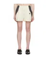 Open Yy Off-white Yy Color Block Shorts In White