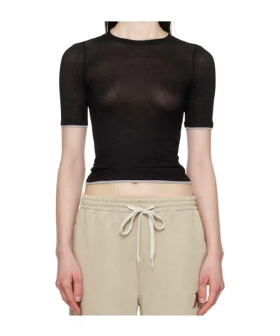 OPEN YY CONTRAST EDGE T-SHIRT