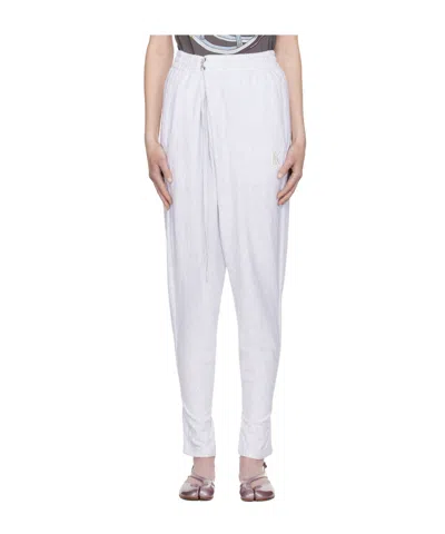 Open Yy Convertible Sweatpants In White