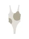 Open Yy Dotty Bodysuit In Multi