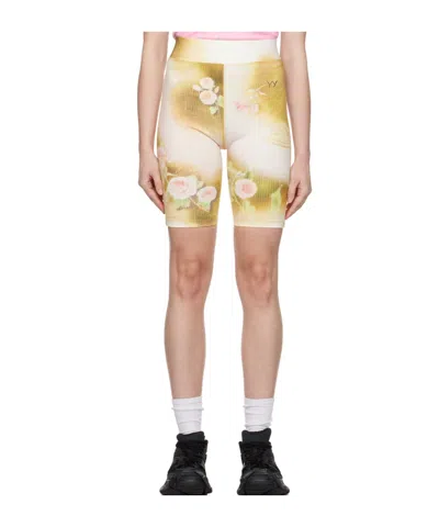 OPEN YY FLORAL SHORTS
