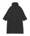 Open Yy Hooded Duffle Coat In Blue
