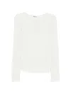 Open Yy Hooked T-shirt In White