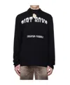 Open Yy Keyhole Sweater In Black
