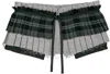 Open Yy Khaki Pleats Layered Pocket Belt In Brown