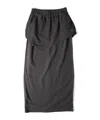 Open Yy Layered Embroidered Skirt In Gray