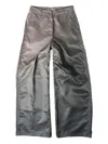 Open Yy Panelled Trousers In Brown