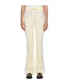 Open Yy Patchwork Casual Pants In Neutral