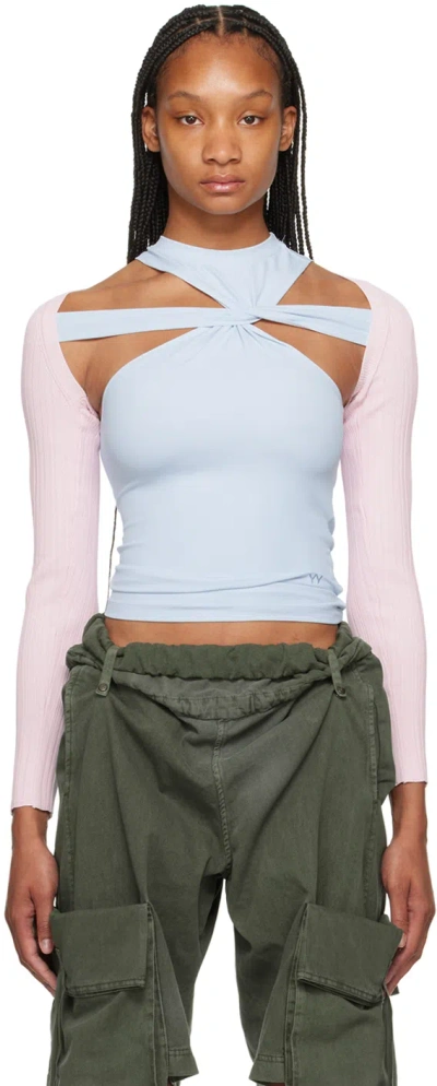 Open Yy Pink Bolero Cardigan