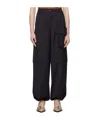 Open Yy Pinstripe Trousers In Blue