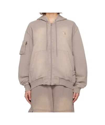 OPEN YY POCKET WASHED BOX HOODIE