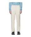 Open Yy Side Taped Pants In White