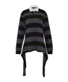 Open Yy Striped Rugby Polo Shirt In Multi
