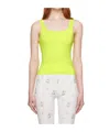 Open Yy Symbol Vest In Yellow