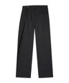 Open Yy Waisted Trousers In Black