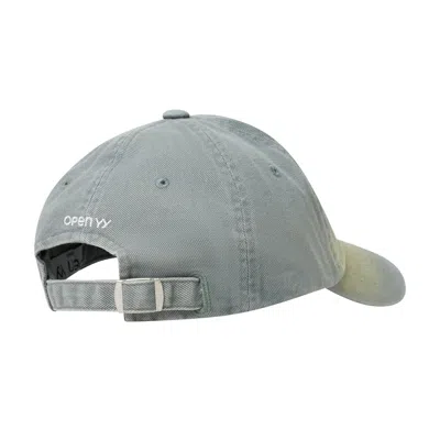 Open Yy Yy Gradient Ball Cap In Gray
