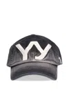 Open Yy Yy Gradient Ball Baseball Cap In Gray