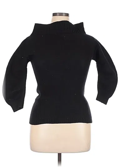 Pre-owned Opening Ceremony 3/4 Sleeve Top Black Turtleneck Tops